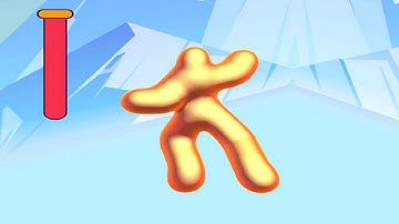 Blob Runner 3D 🌈💧 *ALL LEVELS* Gameplay (Android,iOS) | Levels 4-5