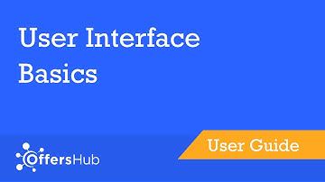 OffersHub - User Interface Basics