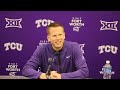 TCU 78, Florida Atlantic 42 | Mark Campbell Postgame Presser