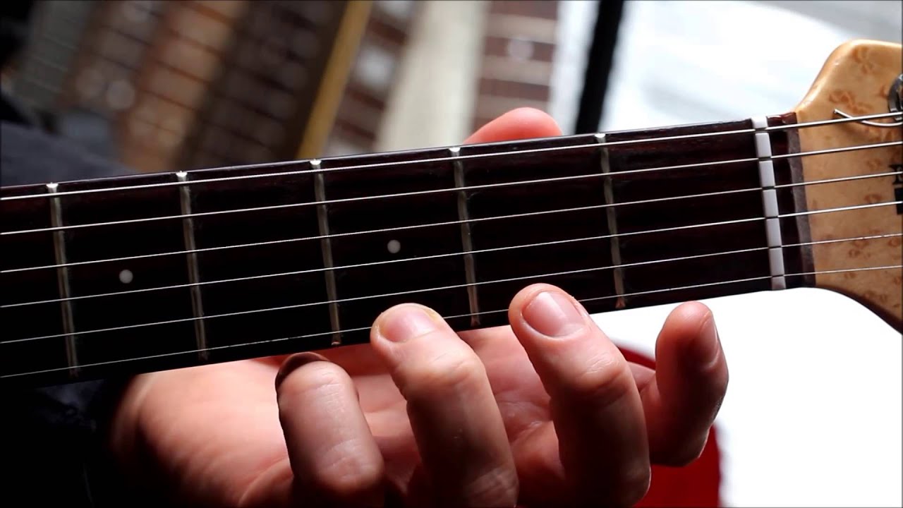 One finger G Major Chord YouTube