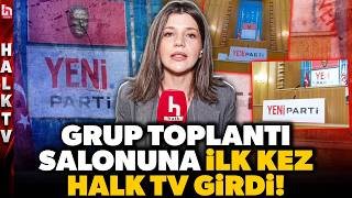 ANKARA'DA NEFESLER KESİLECEK! YENİ Parti'nin grup toplantı salonu hazırlandı! İşte flaş görüntüler!