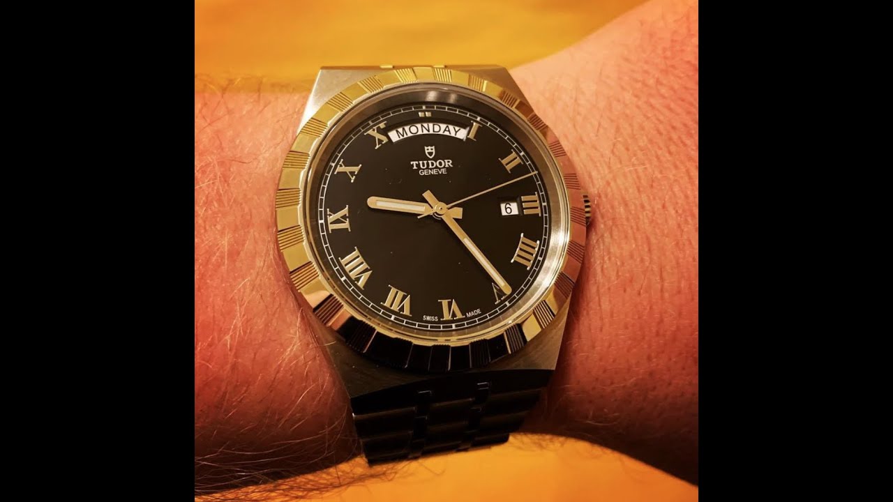 tudor royal 41 two tone