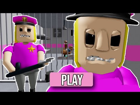 ROBLOX, ESCAPE DA PRISÃO DA GAROTA POLICIAL - 1, POLICE GIRL PRISON RUN!  Obby roblox, parkour FUGA 