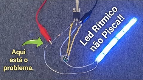 Led Rítmico com mosfet IRFZ44n.