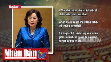 Quốc hội chất vấn nhóm vấn đề thuộc lĩnh vực ngân hàng, y tế