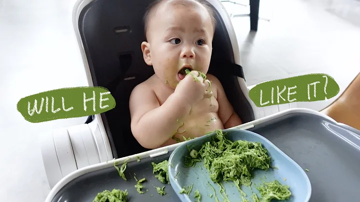 Exciting Milestone: Scottie Turns 8 Months + Delicious Spinach Pesto Recipe for Babies!