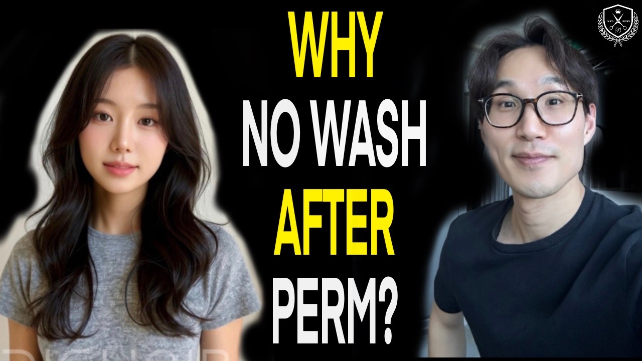 Why Hairdressers Tell You No Wash After Perm?