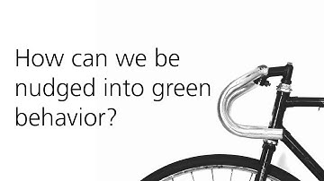 How can we be nudged into green behavior?