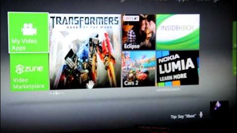 New Xbox dashboard update with Nokia Lumia 800 adverts