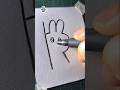how to draw a rabbit