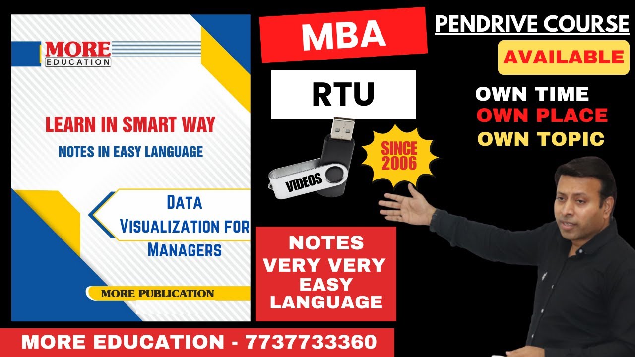 Rtu MBA Books and Notes | Data Visualization for Managers