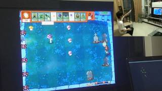 Using Kinect to Play Plants Vs. Zombies