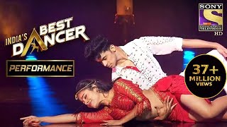 Pratik और Shweta के 'Ang Laga De' अदाओं ने लगाया Stage पे आग! | India's Best Dancer