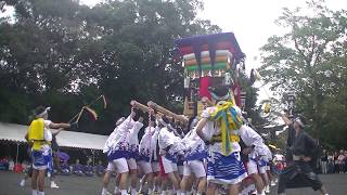 2017矢上くんち「矢上コッコデショ」シャギリ奉納～もってこい　矢上神社　20171017 093830