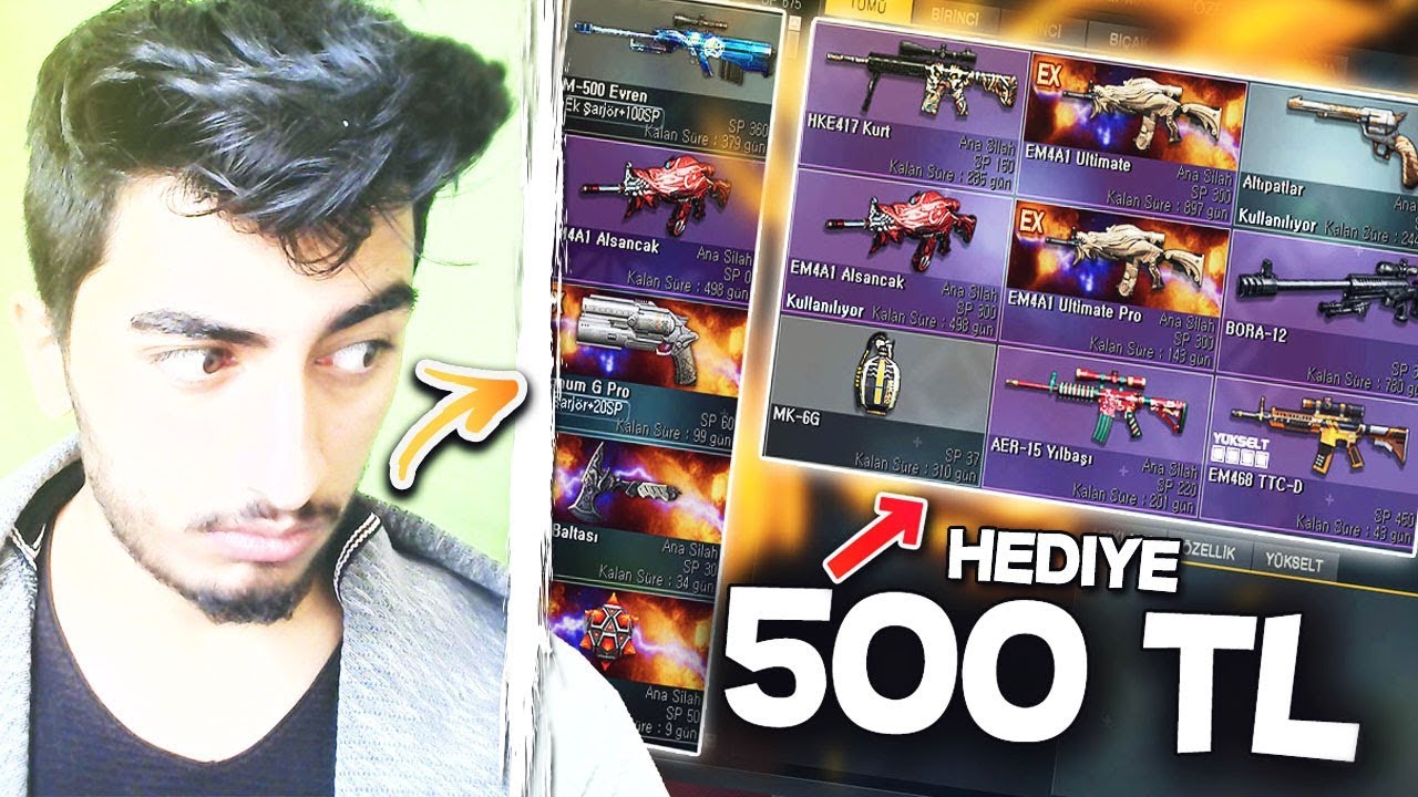 TAKİPÇİM BANA ÖYLE BİR HESAP HEDİYE ETTİ Kİ ÇARIN İÇİNE BAK YUH