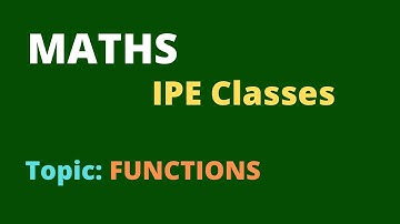 Maths IPE Classes, Inter 1st Year Maths #Mathsclass #IPEmathsclasses #freeipemathsfunctionsclasses