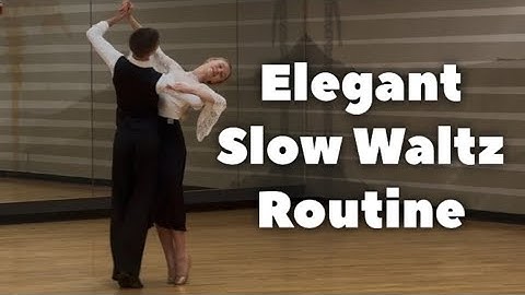 Elegant Slow Waltz Routine | Figure Names | Timing