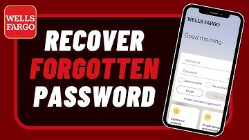 Wells Fargo: How to Reset Password | Recover Forgotten Username & Password (023)