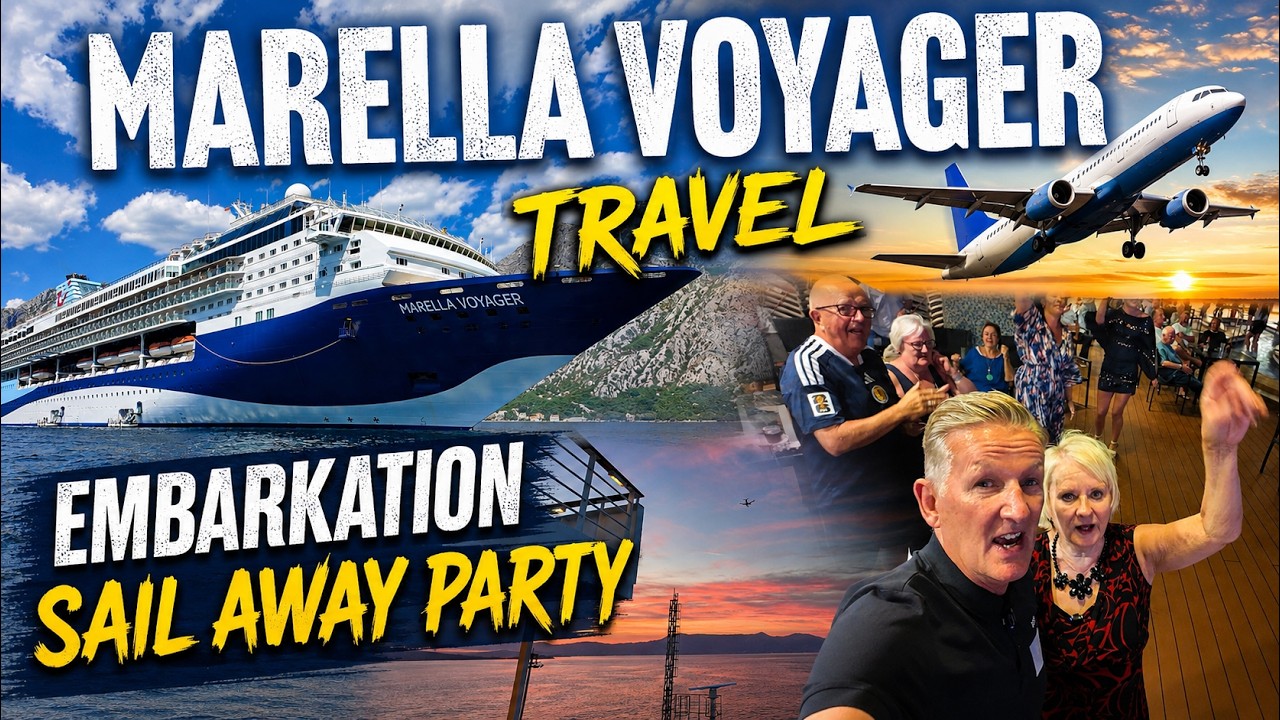 Marella Voyager..Travel..Embarkation..First thoughts..Sail away party