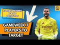 ARSENAL players in?? MY FPL GW7 Top Transfer Targets | Fantasy Premier League Tips 2025/26