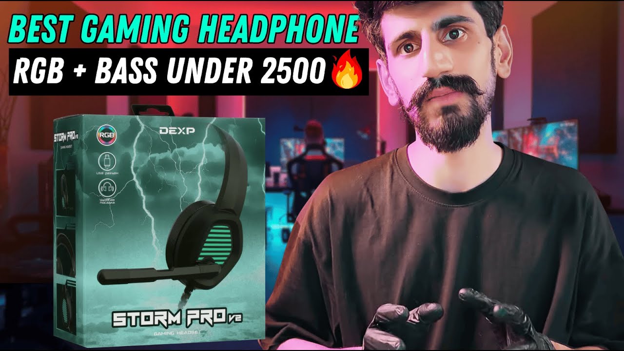 Best Budget Gaming Headphone Under 3000 - Storm Pro v2 RGB Gaming Headset Review