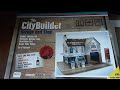 City builder Garage and workshop card building for corgi and dinky vehicles