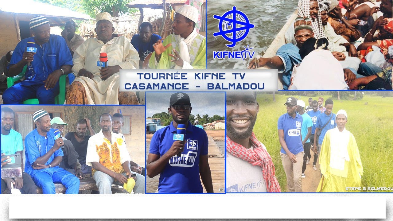 La traversée du Saint-homme Elhadji Mamadou Ngom vers le village de Balmadou