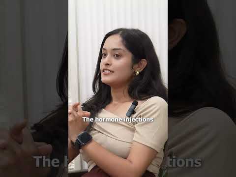 Riddhima sharing her egg freezing story