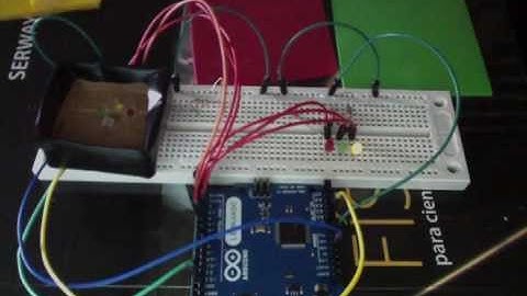 Arduino Leonardo: Detector de colores