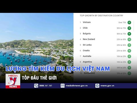 Lượng tìm kiếm về du lịch Việt Nam tốp đầu thế giới – VNEWS mới 2023