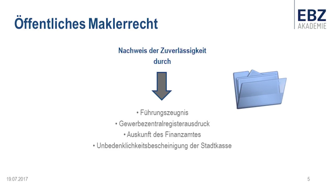 Online-Seminar Grundlagen Maklerrecht