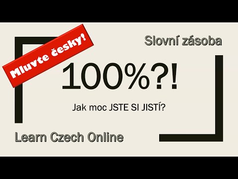 Video: Nepochybne – ako to je? Význam slova