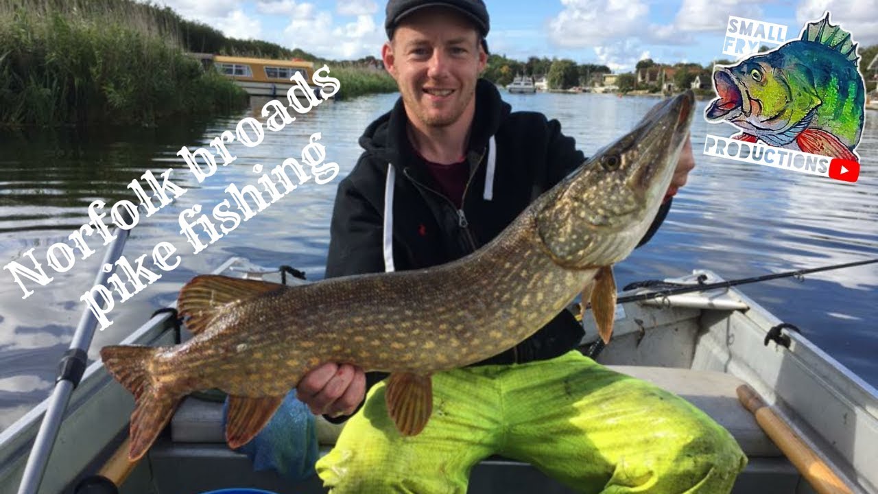 Norfolk broads pike fishing part 1 YouTube