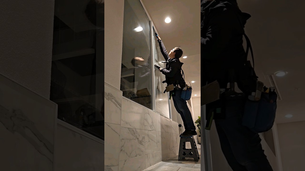 Relaxing Window Cleaning 