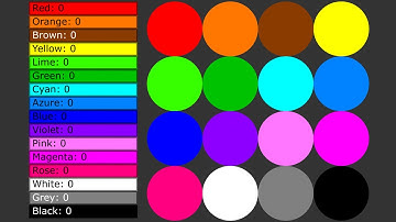 The Lab 16 Colors Marble Race in Algodoo