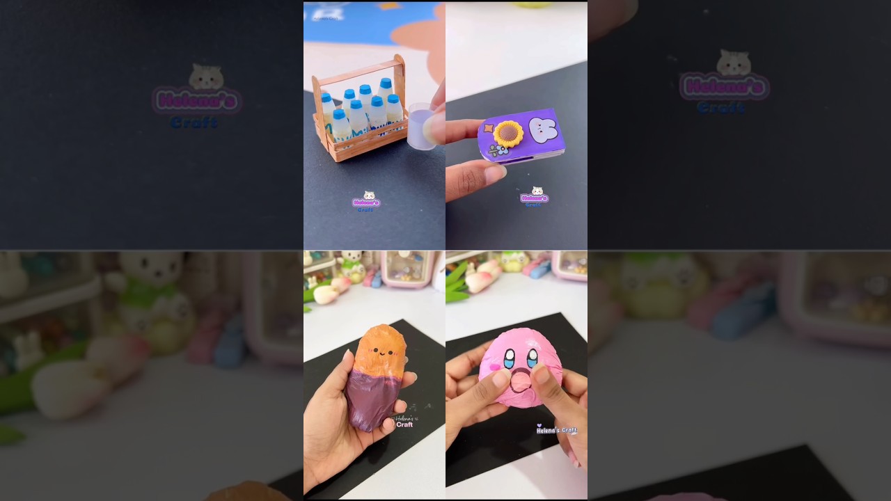 4 Creative Craft Ideas 🤩 #diy #shorts #craft #helenascraft #diyideas