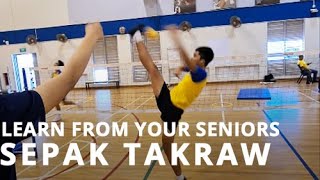 How to do a Sunback Spike (Sepak Takraw)