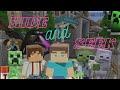Minecraft. I playing Hide and Seek mini-game!