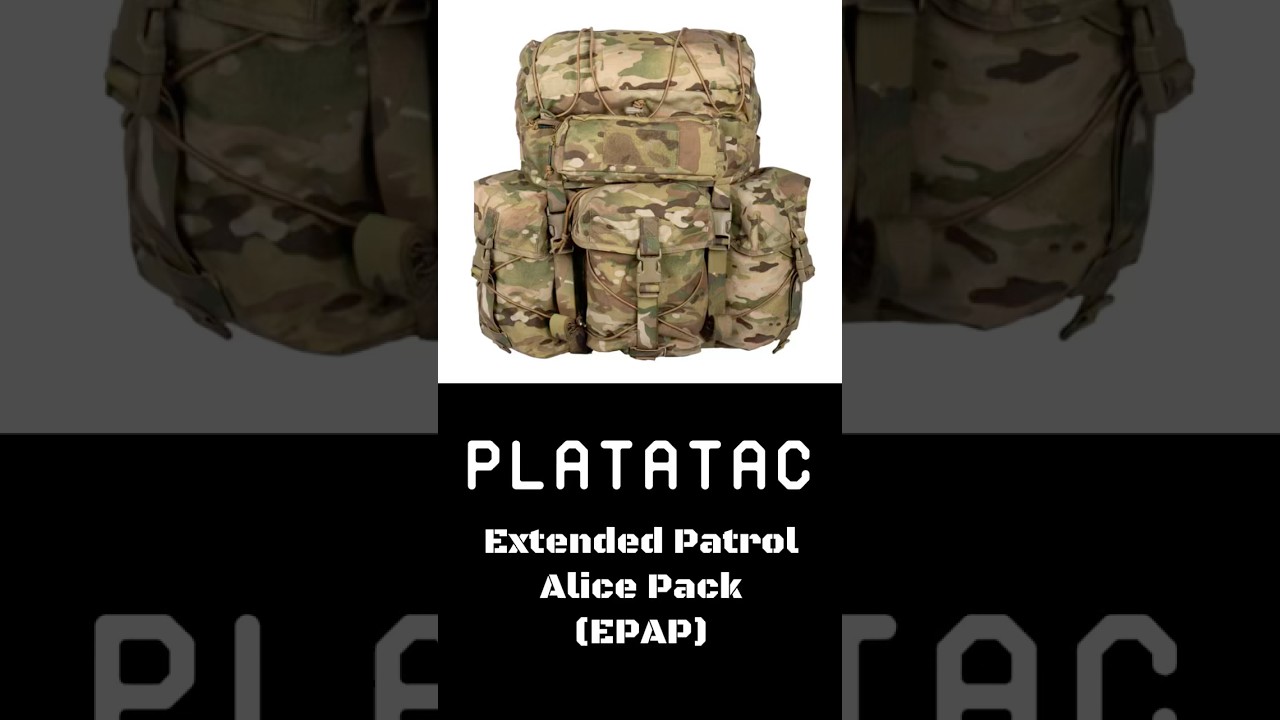 Platatac Extended Patrol Alice Pack (EPAP) #militarysurplus