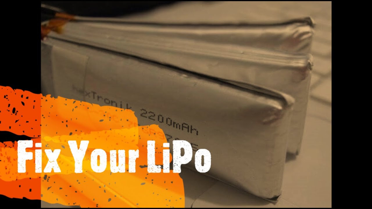 Bad LiPo Cell - Fix It - Convert 6S LiPo to 5S LiPo