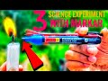 Eazy science experiments with markar to do at home