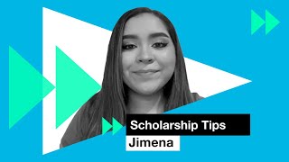 Jimena's International Scholarship Application Tips screenshot 1