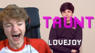 TommyInnit Reacts to Lovejoy - Taunt (OFFICIAL VIDEO)