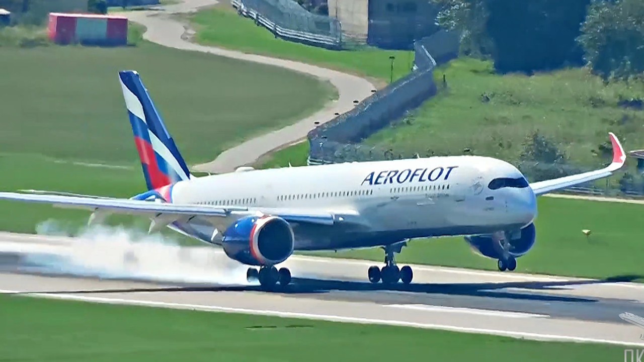 Самолёт в деле. Airbus A350-900. Улетел и прилетел 