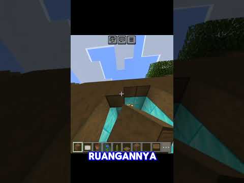 CARA MEMBUAT RUANGAN RAHASIA DI MINECRAFT!