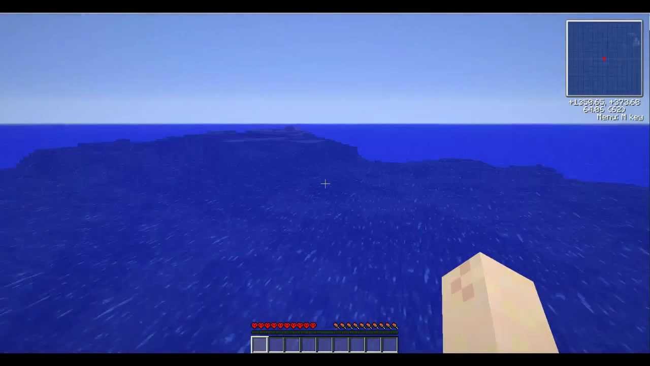 Bacon Hardcore Minecraft - Episode 1 - Ocean Seed - YouTube