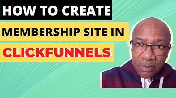 How To Create A MEMBERSHIP Site In CLICKFUNNELS In 10 Minutes