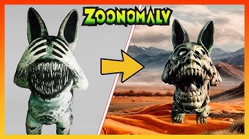 Zoonomaly Game VS Real Life - All Character Comparison Remix Mode version #zoonomaly #horrorgaming