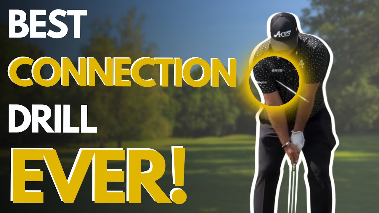 SIMPLE DRILL to keep arms connected to the body in the golf swing Used by Tour Pro’s YouTube