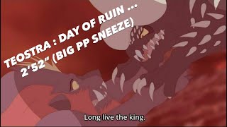 Mhw Iceborne Tempered Teostra - Day Of Ruin 252 Solo Hbg Big Pp Sneeze